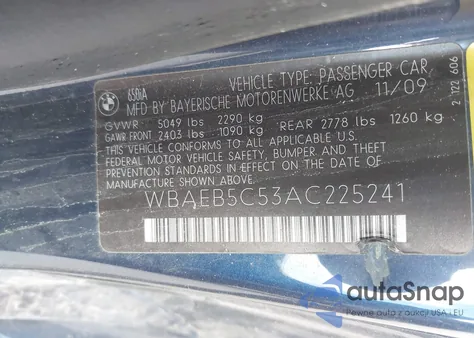 WBAEB5C53AC225241